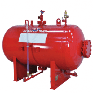 Belder fire tank, pressurized source