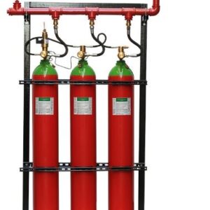 Gas fire extinguishing system (IG 55), fire extinguishing, fire extinguishing, how the fire extinguishing system works,