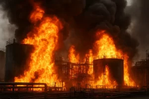 آتش‌سوزی در محیط‌های صنعتی