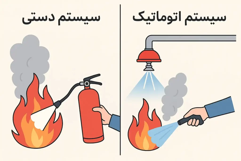 سیستم‌های اتوماتیک اطفای حریق