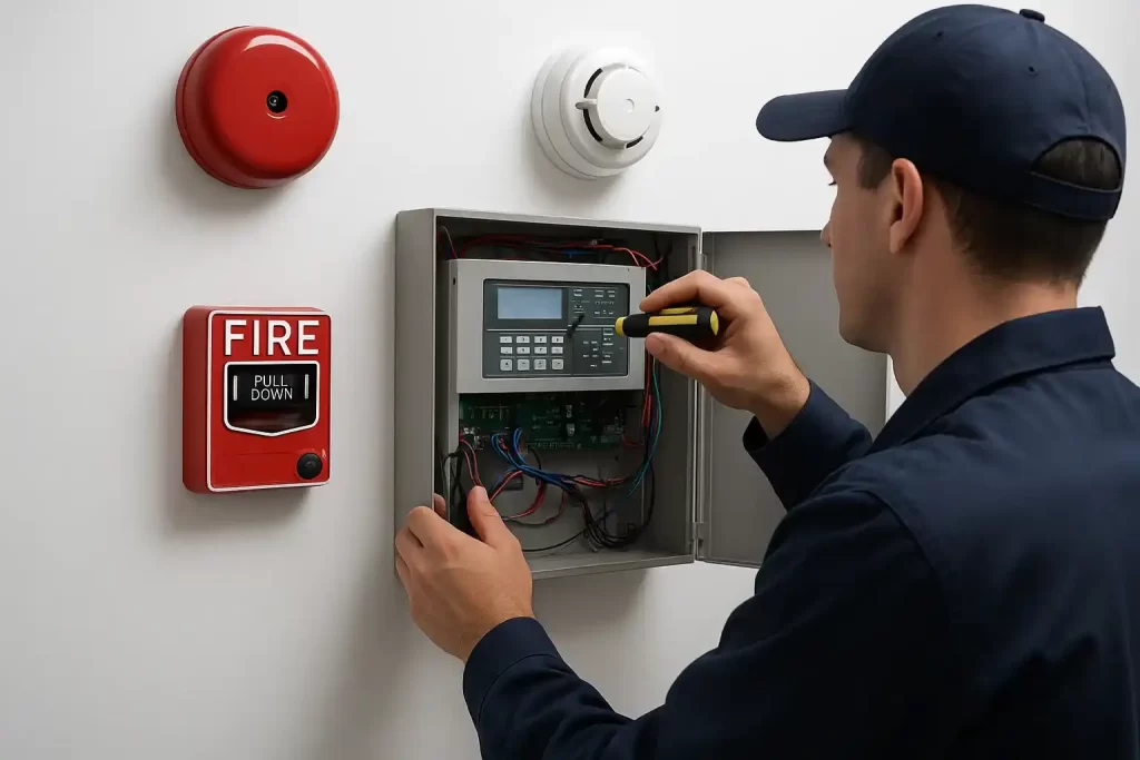 نگهداری سیستم‌های اعلام حریق