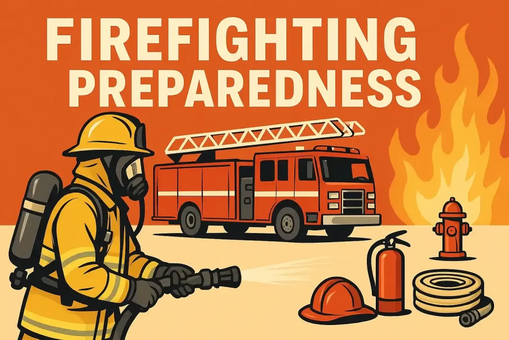 آمادگی در مقابله با آتش‌سوزی