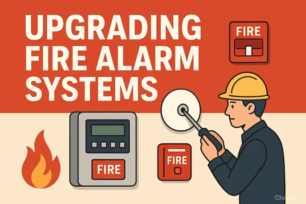 ارتقا سیستم‌های اعلام حریق
